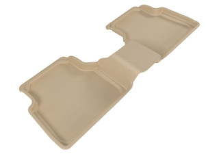 2018-2019 Volkswagen Tiguan Limited Floor Mats Liners Rear Row Kagu Tan