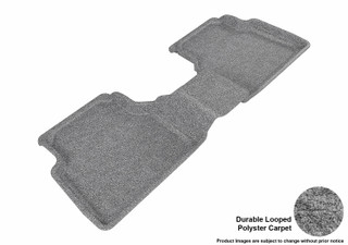 2009-2017 Volkswagen Tiguan Floor Mats Liners Rear Row Classic Gray