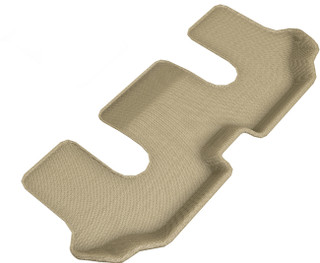 2018-2022 Volkswagen Atlas Floor Mats Liners 3rd Rear Row Kagu Tan 6 Seat
