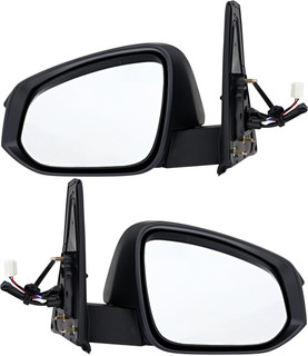 2014-2018 Toyota 4Runner Side View Door Mirror , Power Glass , Heated , Textured - Driver and Passenger Side