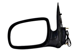 2005-2009 Pontiac Montana SV6 Side View Door Mirror , Power Glass , Non-Heated , Paintable - Driver Left Side