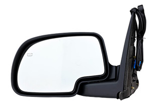 2003-2006 GMC Yukon Side View Door Mirror , Power Glass , Heated , Textured - Driver Left Side
