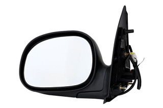 1998-2001 Ford F-250 Side View Door Mirror , Power Glass , Non-Heated , Paintable - Driver Left Side