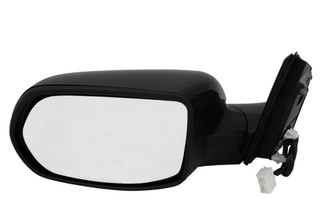 2012-2016 Honda CR-V Side View Door Mirror , Power Glass , Heated , Paintable - Driver Left Side