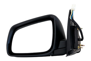 2008-2014 Mitsubishi Lancer Evolution Side View Door Mirror , Power Glass , Non-Heated , Textured - Driver Left Side