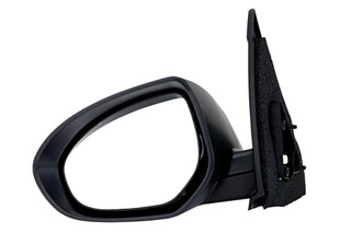 2010-2013 Mazda 3 Side View Door Mirror , Power Glass , Non-Heated , Paintable - Driver Left Side