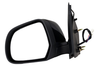 2012-2014 Nissan Versa Sedan SV/SL Side View Door Mirror , Power Glass , Non-Heated , Paintable - Driver Left Side