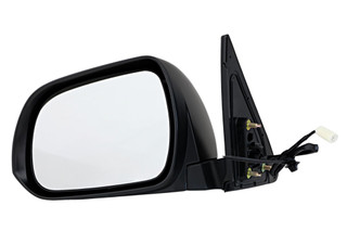 2010-2013 Toyota Highlander Side View Door Mirror , Power Glass , Non-Heated , Paintable - Driver Left Side