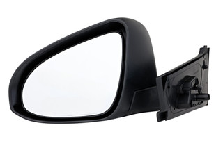 2012-2014 Toyota Yaris Hatchback Side View Door Mirror , Non-Powered , Non-Heated , Textured - Driver Left Side