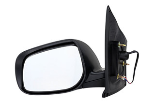2007-2012 Toyota Yaris Sedan Side View Door Mirror , Power Glass , Non-Heated , Paintable - Driver Left Side