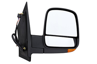 2008-2018 GMC Savana Side View Door Mirror , Power Glass , Heated , Textured , Turn Signal - Passenger Right Side