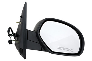 2007-2014 GMC Yukon XL Side View Door Mirror , Power Glass , Heated , Paintable - Passenger Right Side