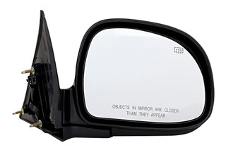 1998 GMC Bravada Side View Door Mirror , Power Glass , Heated , Paintable - Passenger Right Side