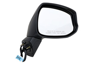 2012 Honda Civic Side View Door Mirror , Power Glass , Heated , Textured - Passenger Right Side
