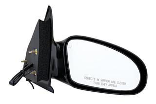 1996-2001 Saturn SL1 Side View Door Mirror , Power Glass , Non-Heated , Gloss - Passenger Right Side