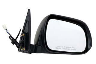 2008-2012 Toyota Highlander Side View Door Mirror , Power Glass , Heated , Paintable - Passenger Right Side