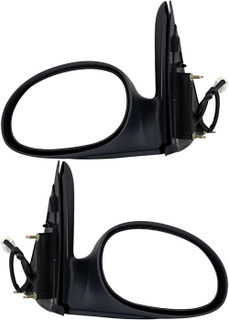 2004-2010 Chrysler PT Cruiser Side View Door Mirror , Power Glass , Non-Heated , Textured , Non-Folding - Driver and Passenger Side