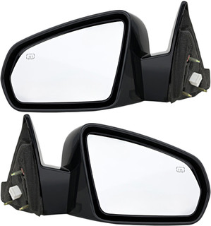 2008-2009 Chrysler Sebring Convertible Side View Door Mirror , Power Glass , Heated , Paintable , Non-Folding - Driver and Passenger Side