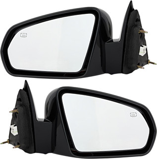 2007-2009 Chrysler Sebring Sedan Side View Door Mirror , Power Glass , Heated , Paintable , Non-Folding - Driver and Passenger Side