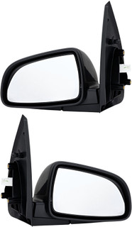 2007-2011 Chevrolet Aveo Sedan Side View Door Mirror , Power Glass , Heated , Paintable - Driver and Passenger Side