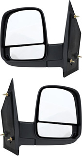 2008-2018 Chevrolet Express Side View Door Mirror , Non-Powered , Non-Heated , Textured - Driver and Passenger Side