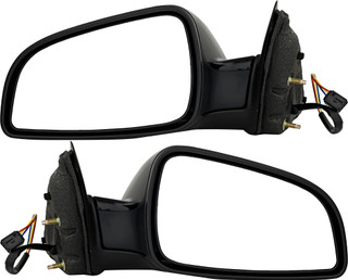 2007-2010 Saturn Aura LT Side View Door Mirror , Power Glass , Non-Heated , Paintable - Driver and Passenger Side