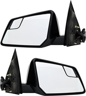 2008-2012 GMC Acadia Side View Door Mirror , Power Glass , Heated , Paintable , Turn Signal , Non-Folding - Driver and Passenger Side