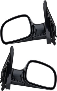 2001-2007 Dodge Caravan Side View Door Mirror , Non-Powered , Non-Heated , Paintable - Driver and Passenger Side