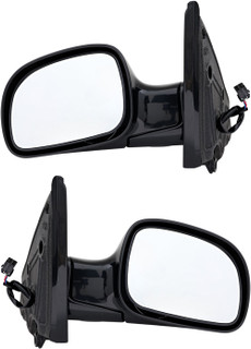 2001-2007 Dodge Caravan Side View Door Mirror , Power Glass , Heated , Paintable - Driver and Passenger Side