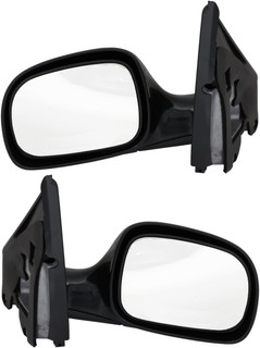 1996-2000 Dodge Caravan Side View Door Mirror , Non-Powered , Non-Heated , Paintable - Driver and Passenger Side
