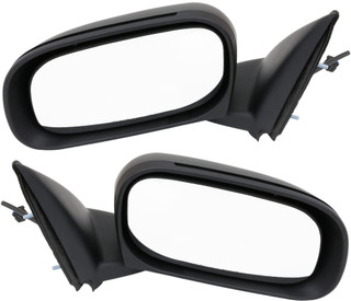 2008-2011 Dodge Dakota Side View Door Mirror , Power Glass , Non-Heated , Textured - Driver and Passenger Side