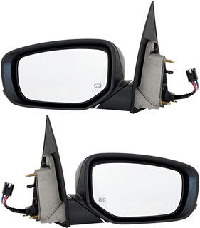 2013-2015 Dodge Dart Side View Door Mirror , Power Glass , Heated , Paintable , Turn Signal - Driver and Passenger Side