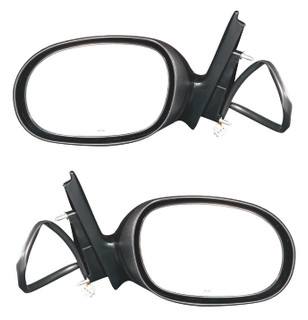 1999-2001 Chrysler LHS Side View Door Mirror , Power Glass , Non-Heated , Textured , Non-Folding - Driver and Passenger Side