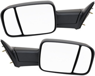 2010-2012 Dodge Ram 1500 Side View Door Mirror , Non-Powered , Non-Heated , Textured - Driver and Passenger Side