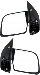 1992-2007 Ford E-350 Side View Door Mirror , Non-Powered , Non-Heated , Textured - Driver and Passenger Side