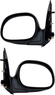 1997-2002 Ford F-150 Side View Door Mirror , Non-Powered , Non-Heated , Paintable - Driver and Passenger Side