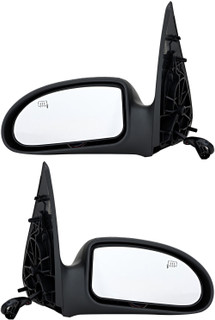 2003-2007 Ford Focus Side View Door Mirror , Power Glass , Heated , Textured - Driver and Passenger Side