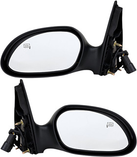 2000-2007 Mercury Sable Side View Door Mirror , Power Glass , Heated , Paintable - Driver and Passenger Side
