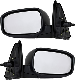 2003-2007 Honda Accord Sedan Side View Door Mirror US Built , Manual Remote , Non-Heated , Gloss - Driver and Passenger Side