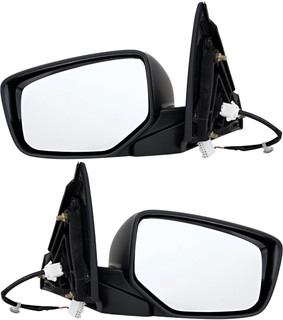 2013-2017 Honda Accord Sedan Side View Door Mirror , Power Glass , Non-Heated , Paintable - Driver and Passenger Side