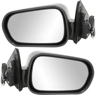 1998 Honda Accord Sedan Side View Door Mirror US Built , Power Glass , Non-Heated , Paintable - Driver and Passenger Side