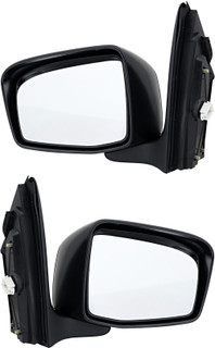 2005-2009 Honda Odyssey Side View Door Mirror , Power Glass , Heated , Textured - Driver and Passenger Side