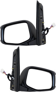 2011-2013 Honda Odyssey Touring Side View Door Mirror , Power Glass , Heated , Textured , Turn Signal - Driver and Passenger Side