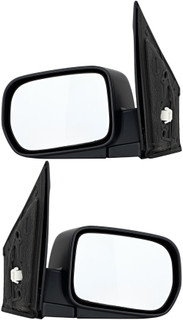 2003-2008 Honda Pilot LX Side View Door Mirror , Power Glass , Non-Heated , Paintable - Driver and Passenger Side