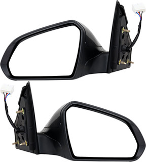2015-2018 Hyundai Sonata Side View Door Mirror , Power Glass , Heated , Paintable - Driver and Passenger Side