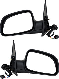1999-2003 Jeep Grand Cherokee Side View Door Mirror , Power Glass , Non-Heated , Textured - Driver and Passenger Side