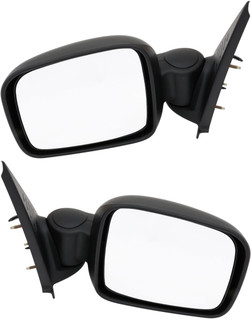2002-2007 Jeep Liberty Side View Door Mirror , Non-Powered , Non-Heated , Textured - Driver and Passenger Side