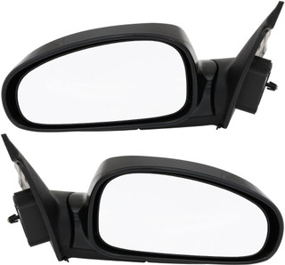 2001-2006 Kia Optima EX/SE Side View Door Mirror , Power Glass , Heated , Paintable - Driver and Passenger Side