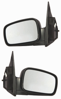 2003-2009 Kia Sorento Base/LX Side View Door Mirror , Power Glass , Heated , Textured - Driver and Passenger Side