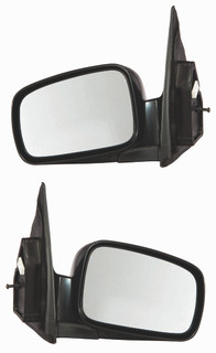 2003-2009 Kia Sorento EX Side View Door Mirror , Power Glass , Heated , Paintable - Driver and Passenger Side